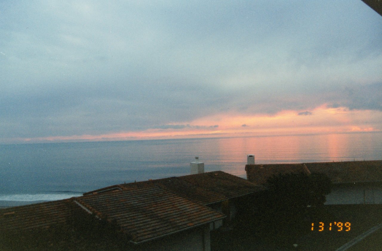 Malibu sunset Jan 1999 2